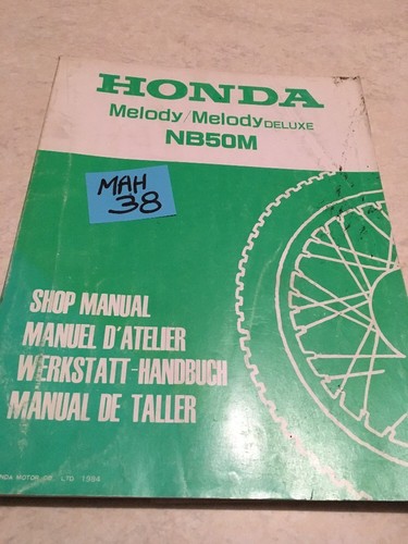 Honda melody scooter nb50 - honda,