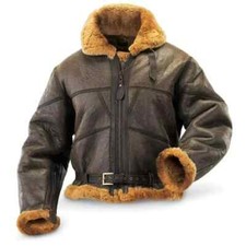 Ww2 raf sheepskin leather - ww2,