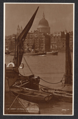 Postcard pauls cathedral - pauls,