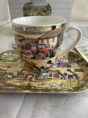 Collie sheep mug with - sheep,