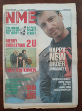 NME New Order Cover Magazine Xmas 19/26 1987  Cover Lots Great Photos Inside!