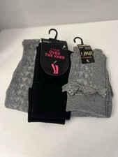 Socks over knee three pairs