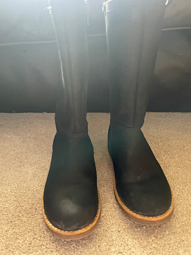 Clarks women black leather - women’s,