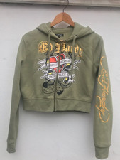 Ed Hardy green hoodie for