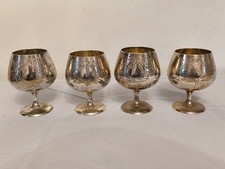 Vintage goblets cups silver - goblets,