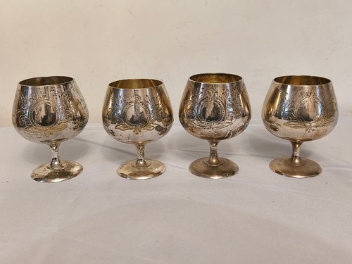 Vintage goblets cups silver - vintage,