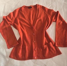 M&S Vibrant Burnt Orange Wool