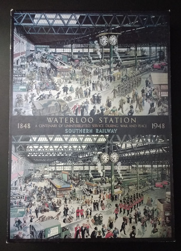 Waterloo station 1848 1948 - station, 1848-1948