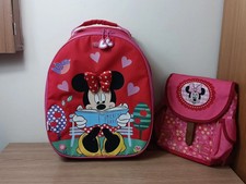 Disney Mini Mouse Samsonite Childrens Suitcase and Backpack in Great Condition