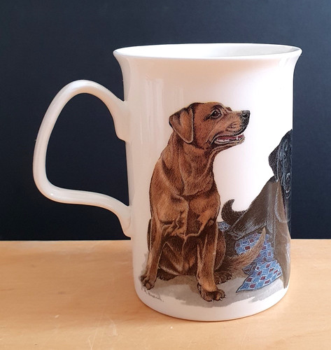 Dog lovers labrador mug - mug, roy