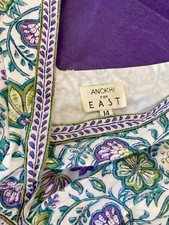 East Anokhi dress 14 white