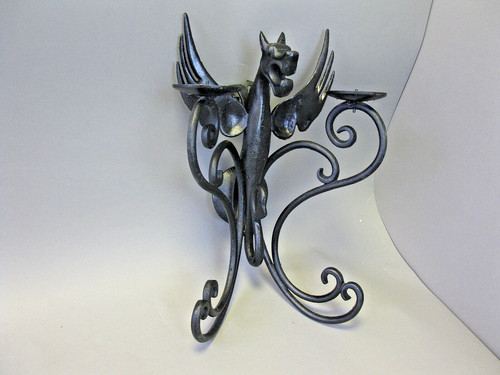Country house wall sconce - wall, made