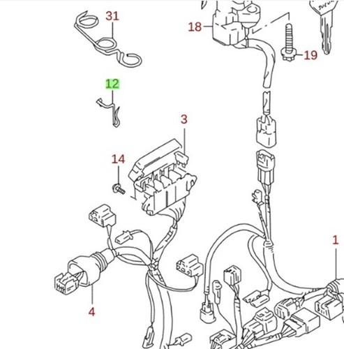 Genuine suzuki fuse box - suzuki,