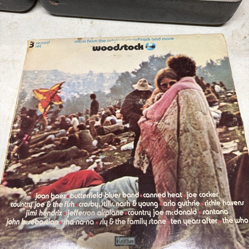 Woodstock soundtrack vinyl - soundtrack, 3
