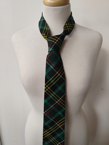 100 wool tartan tie - tartan,