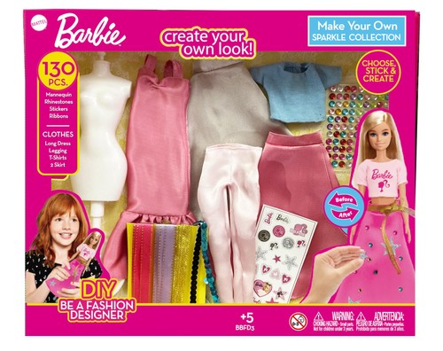 Barbie diy sparkle fashion - barbie,