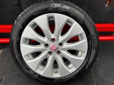 Genuine Jaguar XE 17" Alloy Wheels 205/55/17 Tyres 10 Spoke GX73-1007-UA INC357