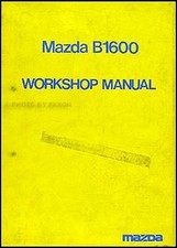 1973-1975 Mazda B1600 Workshop