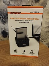 Fideco YPZ04-S2 USB 3.0 Hard Drive docking Station For SATA 2.5 And 3.5 HDD