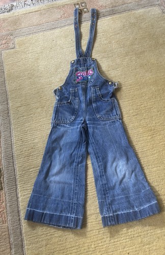 Vintage dungarees worn band - worn,