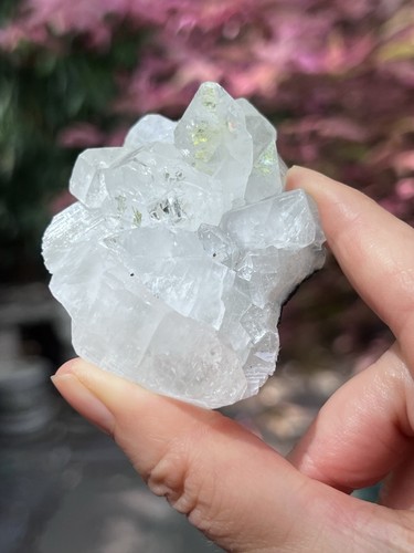 Apophyllite cluster mineral - apophyllite,