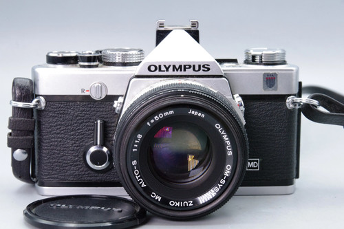 Olympus 35mm slr - om‑1n, film