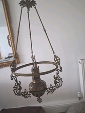 ANTIQUE FRENCH STYALISED OIL