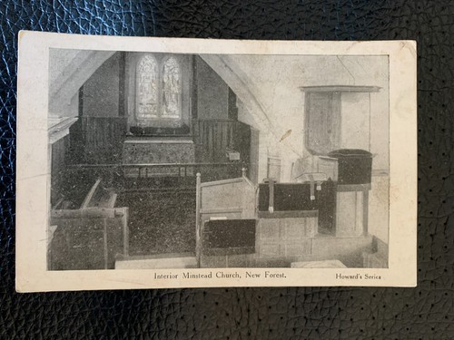 Postcard interior minstead - postcard,