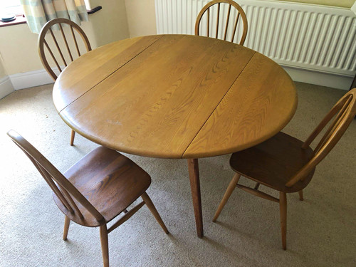 Ercol drop leaf round - ercol,