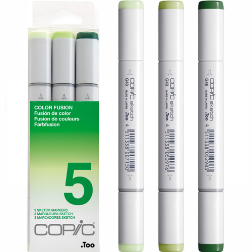 Copic sketch piece set - 3,