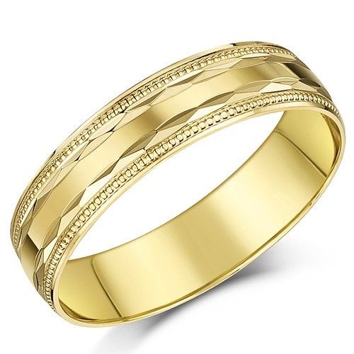 4mm 8mm 9ct yellow - yellow, light