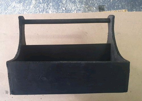 Wooden condiment holder - wooden,