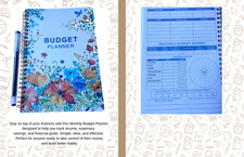 A5 Monthly Finance Organiser &