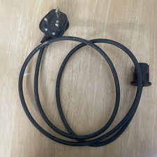Vintage power lead - and, plug