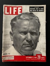 Vintage LIFE Magazine Sept 12