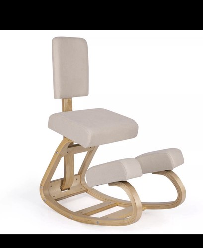 Ergonomic kneeling chair with - ergonomic,