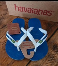 Havaianas Brazil Logo Blue