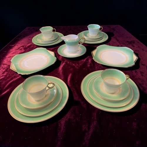 Rare shelley art deco - art,