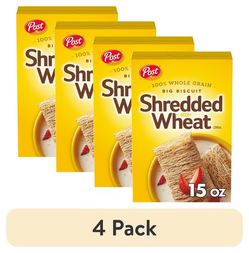 Post shredded wheat cereal - post, cereal,