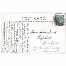 DUNSHALT Fife Postcard sent to