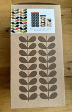 Orla Kiely Storage Tins Set of