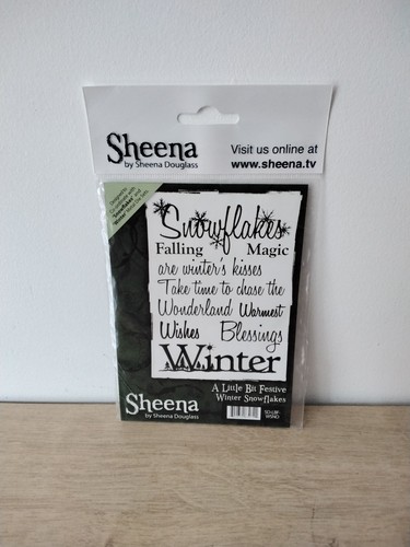 Sheena douglass rubber stamp - douglass,