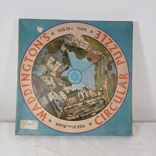 Waddingtons circular jigsaw - waddingtons,