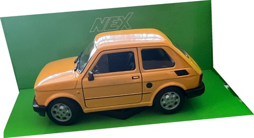 Fiat 126 yellow 21 - fiat, 1:21