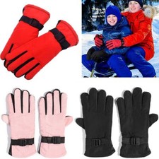 Winter SnowWarm Gloves Boy Girls Ski Snowboard Windproof Waterproof Thicken Warm