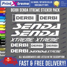 Derbi Senda XTREME Stickers
