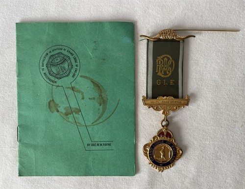 Raob gle masonic jewel - raob, &