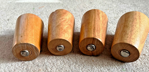 Wooden tapered feet for - x,