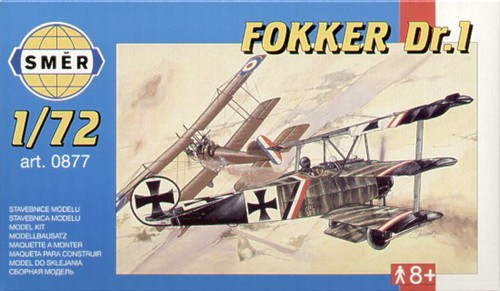 Smer 877 fokker dr i - smer, 1:72