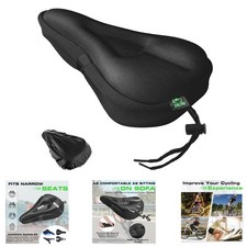 Gel Padded Bike Seat Cover for